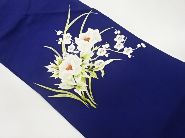 JAPANESE NAGOYA OBI / SHIOZE / PEONY